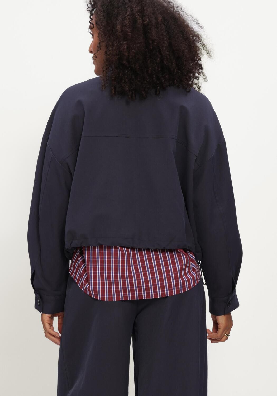 Blauwe CO'COUTURE Jassen 40046 DEMICC JACKET - large