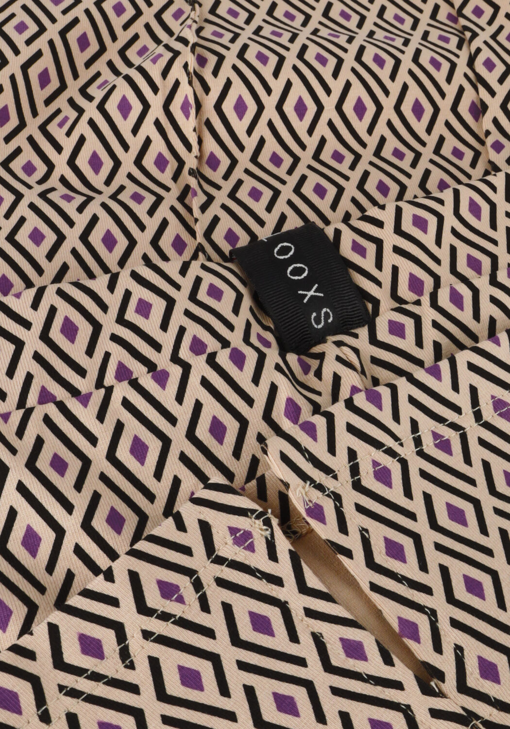 Bruine LOOXS 10sixteen Flared broek 2411-5630 - large