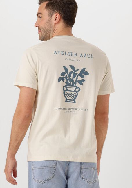DSTREZZED T-shirt NICKOLAS GRAPHIC TEE Écru - large