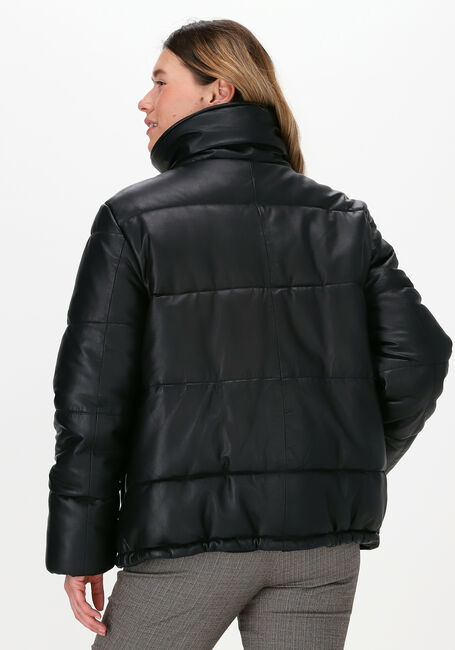 Zwarte IBANA Leren jas CASIA - large