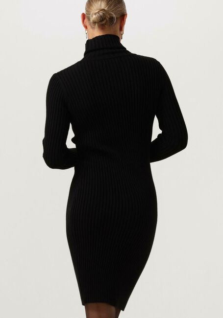 JANICE Mini robe JURK GEBREID KOL TRAVIS en noir - large