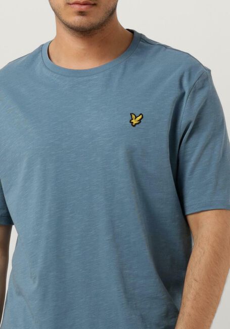 LYLE & SCOTT T-shirt SLUB T-SHIRT en bleu - large