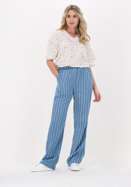 LOLLYS LAUNDRY Pantalon large TED en bleu - large