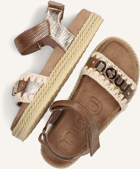 Bronzen MOU Sandalen ROPE SANDAL WITH BACK STRAP Bronzen MOU Sandalen ROPE SANDAL WITH BACK STRAP - large