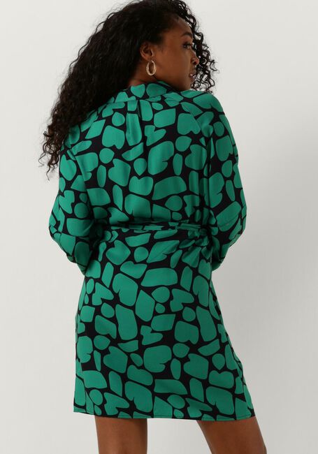 ANOTHER LABEL Mini robe MERLE DRESS en vert - large