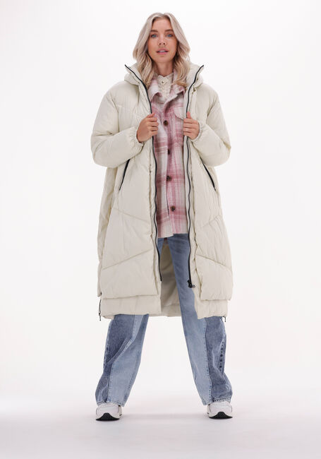 Gebroken wit CANADIAN Gewatteerde jas EUGENIE LG SATIN - large