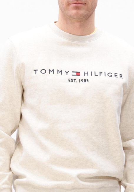 Zand TOMMY HILFIGER Sweater TOMMY LOGO SWEATSHIRT - large