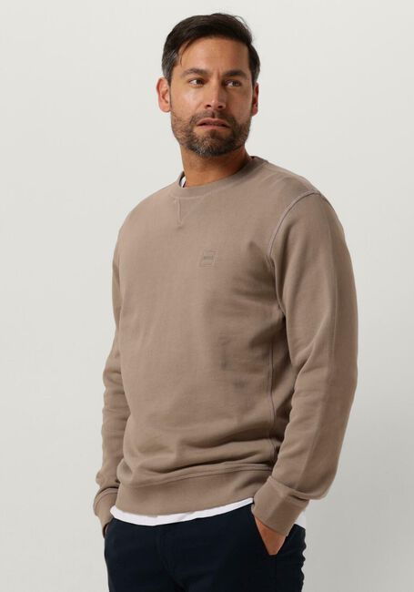 Taupe BOSS Sweater WESTART - large