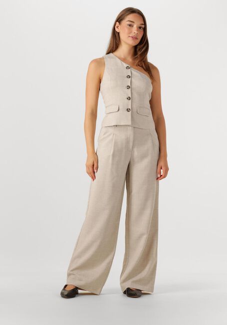 Beige Y.A.S. Pantalon YASTAVA HMW PANT - large