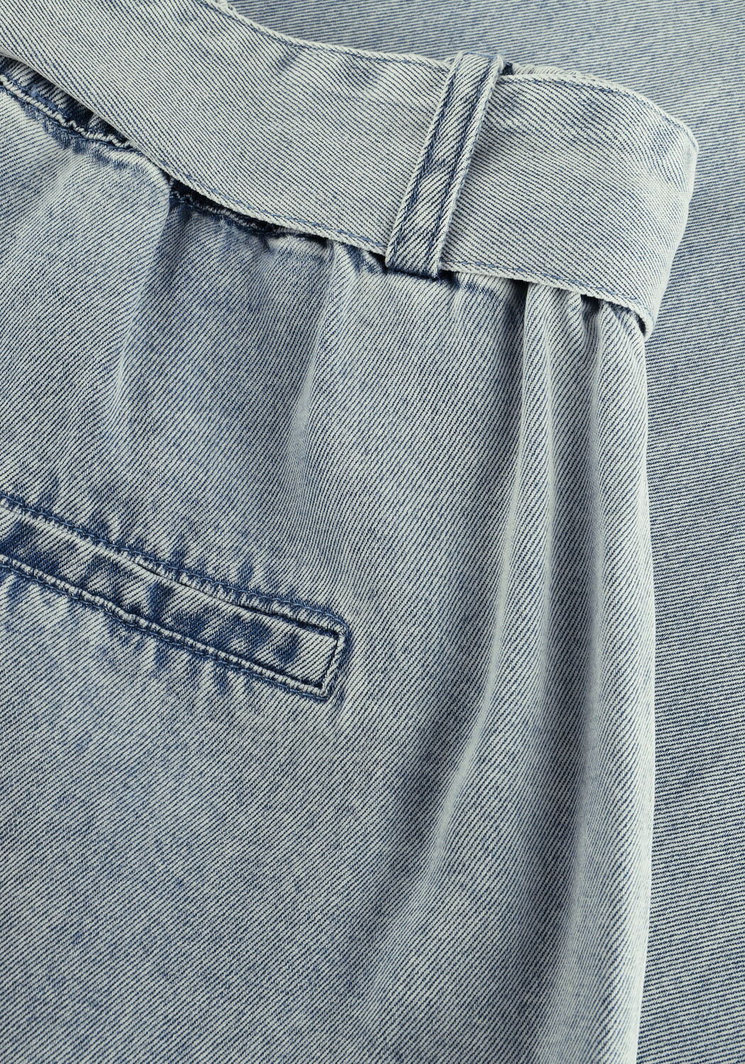 Blauwe SIMPLE Broeken/jumpsuits TROUSER - large