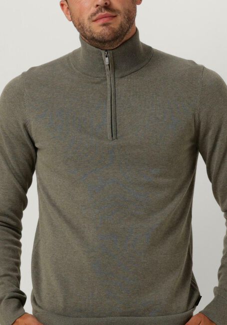 SAINT STEVE Pull CAS en vert - large