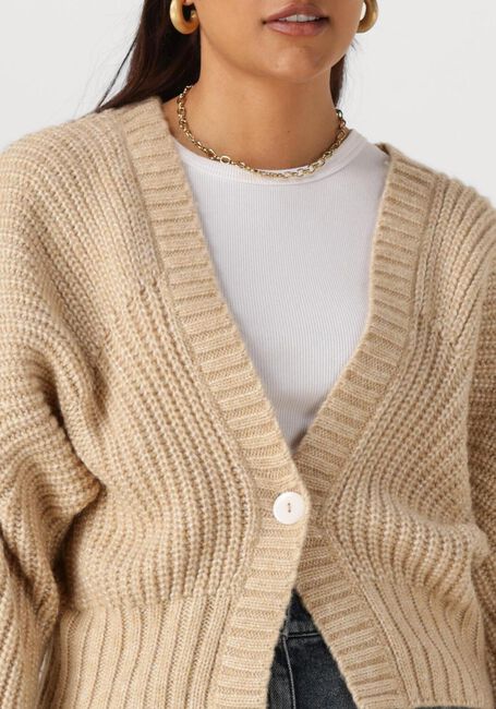 NUKUS Pull JOLIJN CARDIGAN en beige - large