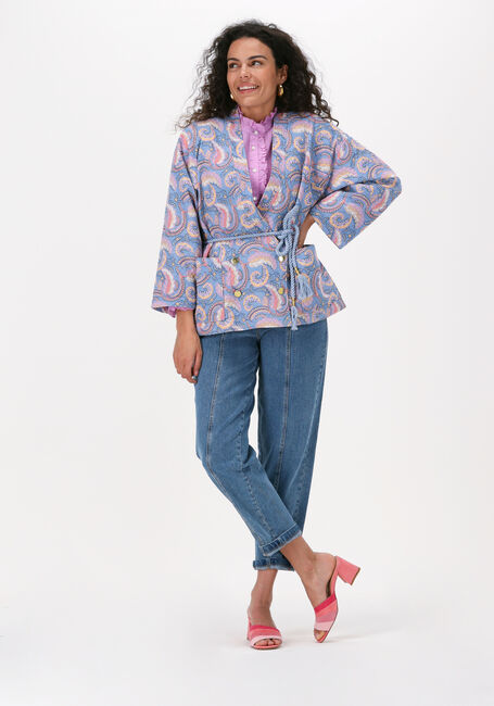 ANTIK BATIK Kimono PIETRA JACKET Bleu clair - large