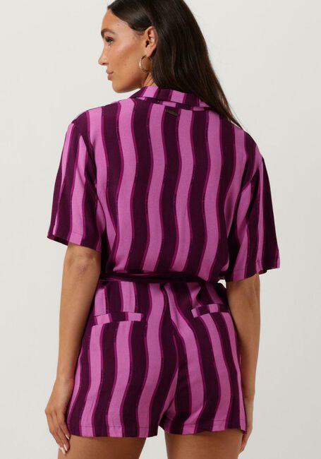Paarse COLOURFUL REBEL  TRU STRIPES PLAYSUIT - large