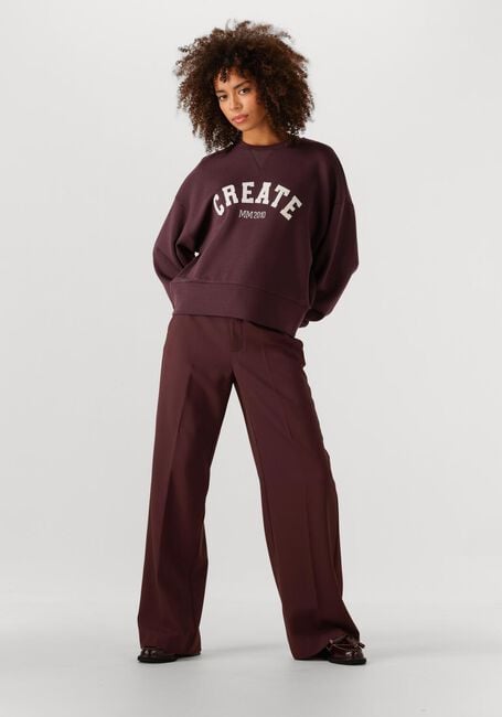 Bordeaux MOS MOSH Pantalon MMLEYA MILEY PANT Bordeaux MOS MOSH Pantalon MMLEYA MILEY PANT - large