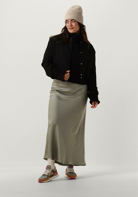 NEO NOIR Col roulé BENSON CROPPED KNIT BLOUSE en noir - large