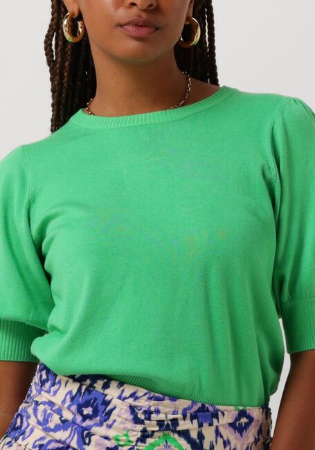 MINUS Haut LIVA KNIT TEE en vert - large