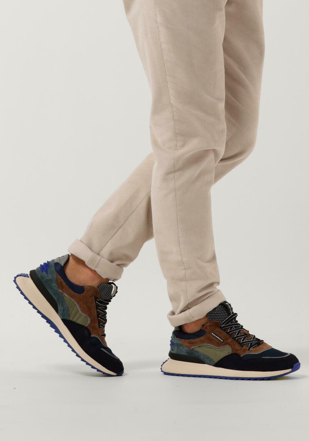 Blauwe FLORIS VAN BOMMEL Sneakers SFM-10100 - large