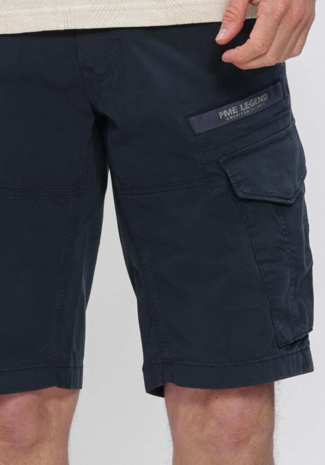 PME LEGEND Pantalon courte NORDROP CARGO SHORTS STRETCH TWILL Bleu fonc&eacute; - large