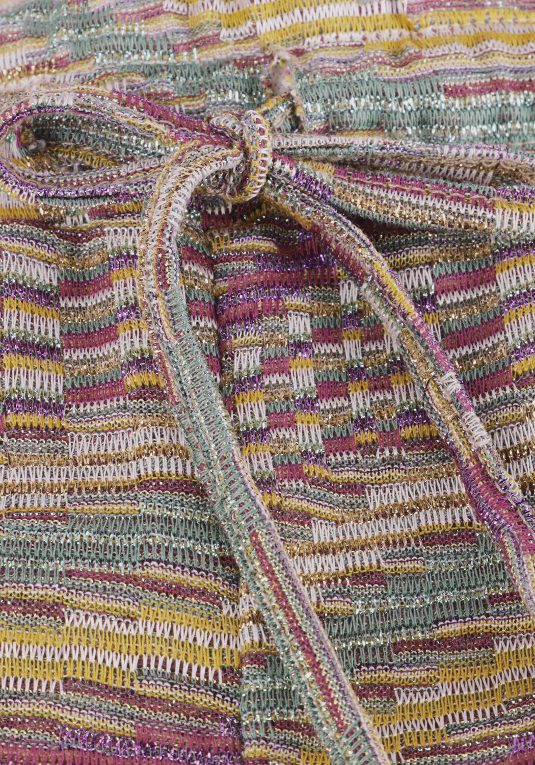 Multi SUMMUM Wijde broek WIDE LEG PANT MULTICOLOUR SPARKLY WAVE - large