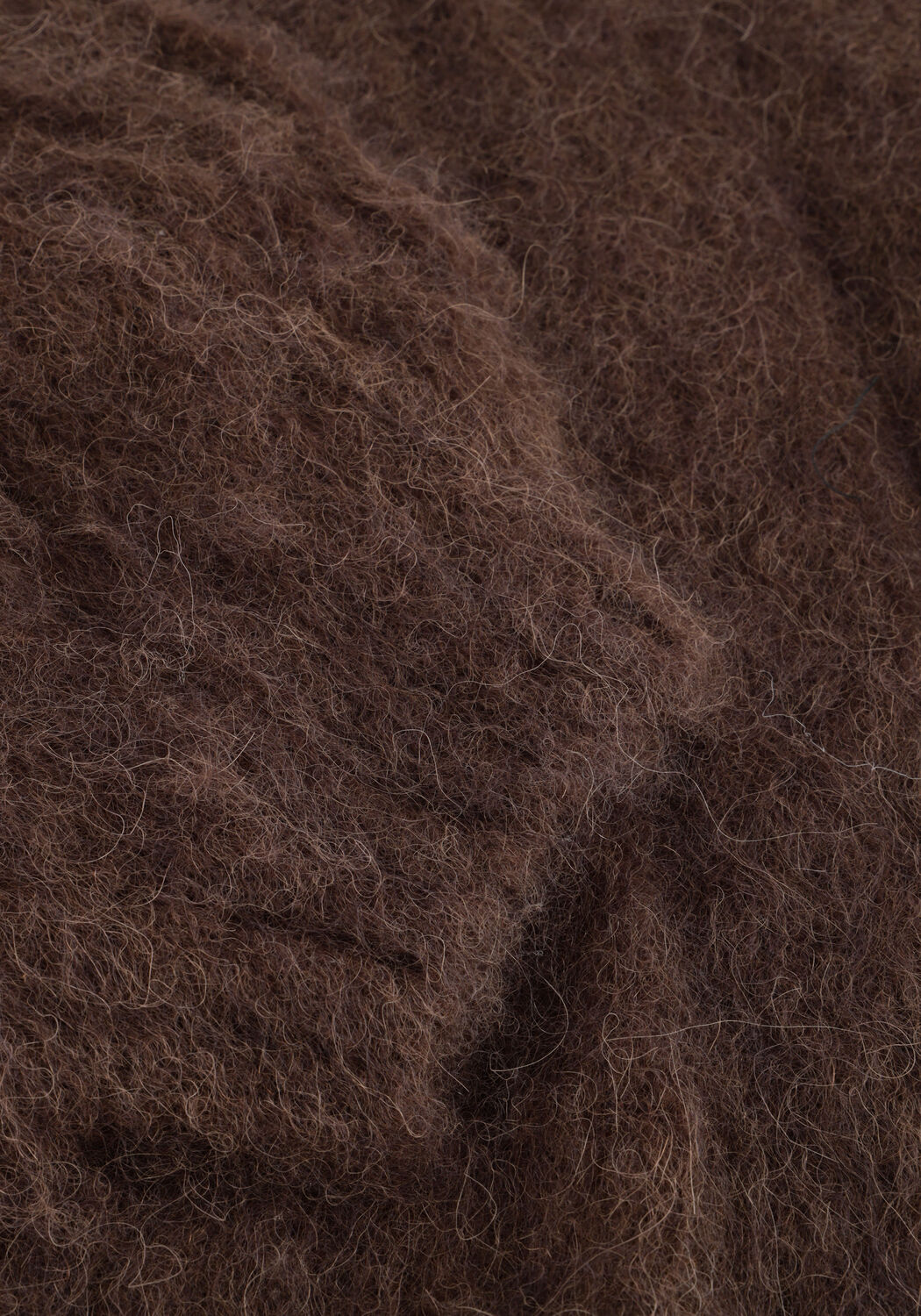 ANOTHER LABEL Pull PERLA KNITTED PULL en marron - large