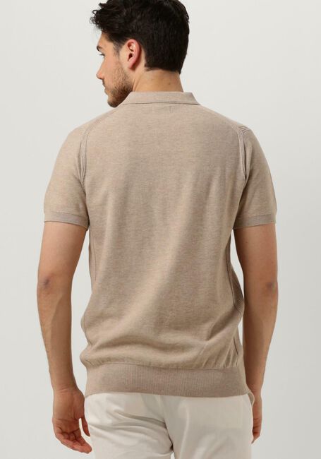 DSTREZZED Polo MERCURY S/S POLO MELANGE SLUB en marron - large