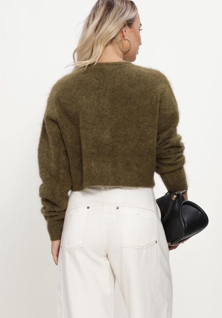 GESTUZ GZDEBBIE SHORT CARDIGAN Pulls & Gilets Vert fonc&eacute; - large