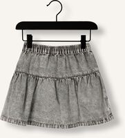 Grijze PETIT BLUSH Minirok JEANS RUFFLE SKIRT Grijze PETIT BLUSH Minirok JEANS RUFFLE SKIRT - medium