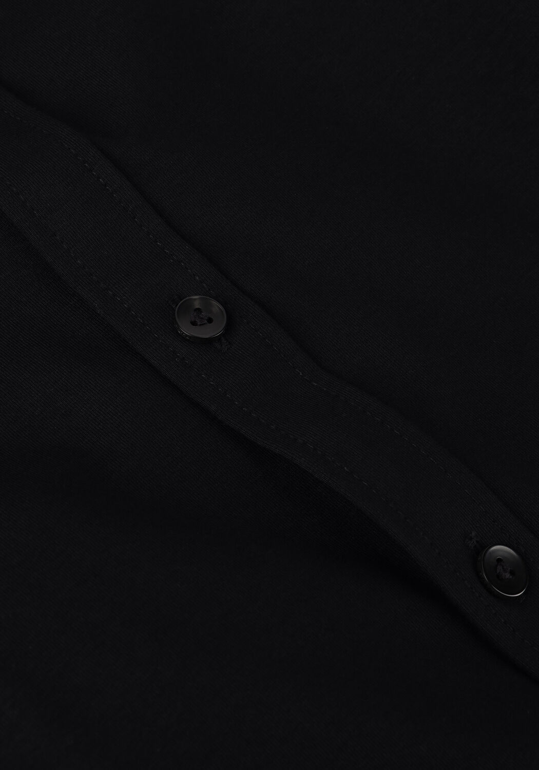 PURE PATH Chemise d&eacute;contract&eacute; JERSEY BASIS SHIRT en noir - large