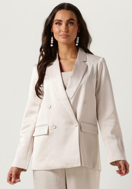 NEO NOIR Blazer JARDIN HEAVY SATEEN BLAZER Crème - large