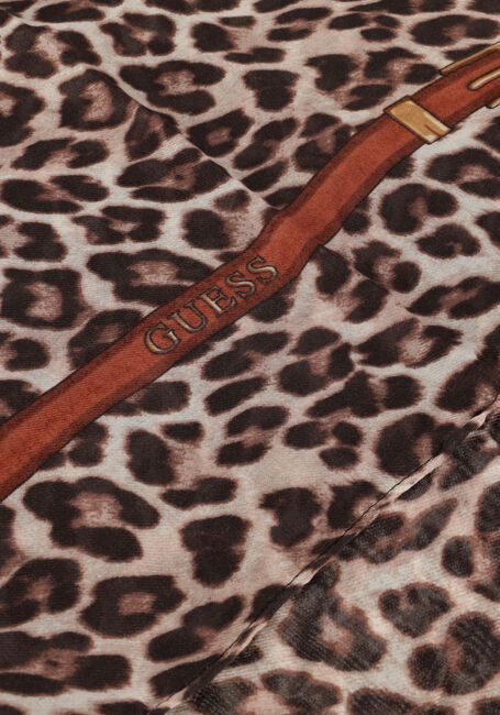 Bruine GUESS Sjaal SCARF 90X180 - large