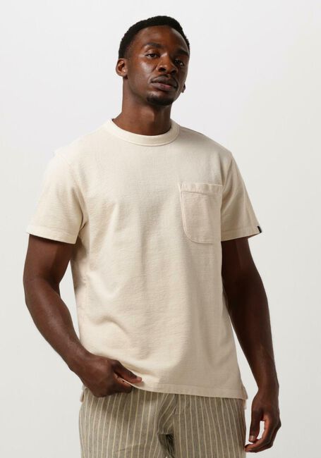BUTCHER OF BLUE T-shirt ADRIEN PKT TEE en beige - large