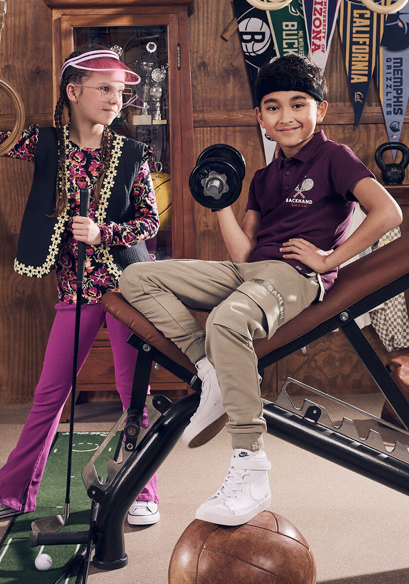 Z8 Pantalon &eacute;vas&eacute; CARLY en violet - large