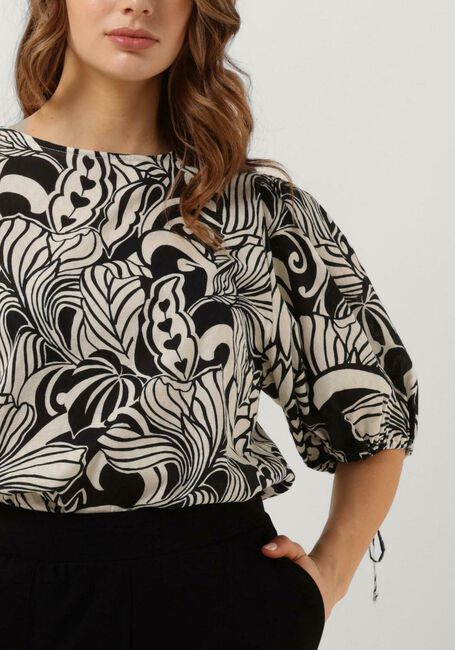 JANSEN AMSTERDAM TRIPOLI Blouses en noir - large