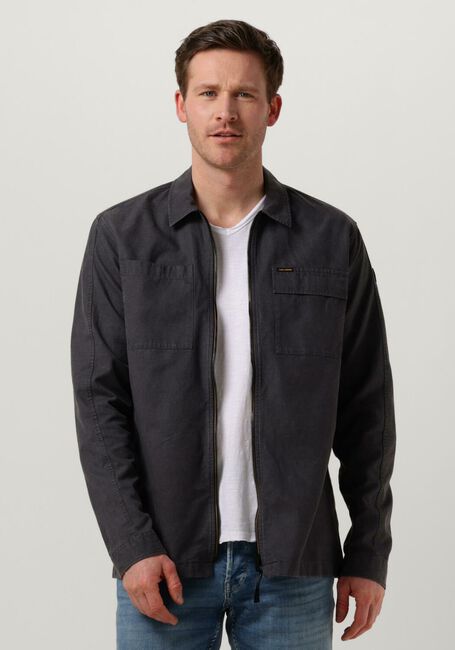 PME LEGEND Surchemise LONG SLEEVE SHIRT TENCEL LINEN BLEND en gris - large