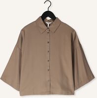 Bruine OBJECT  OBJTILDA BOXY SHIRT Bruine OBJECT  OBJTILDA BOXY SHIRT - medium