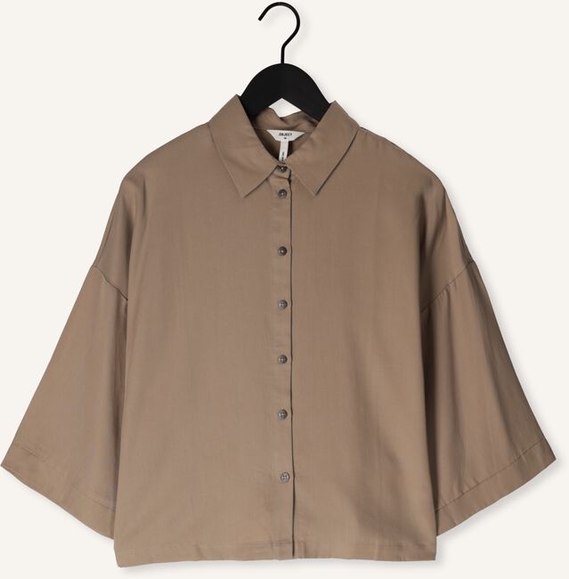 Bruine OBJECT  OBJTILDA BOXY SHIRT Bruine OBJECT  OBJTILDA BOXY SHIRT - large