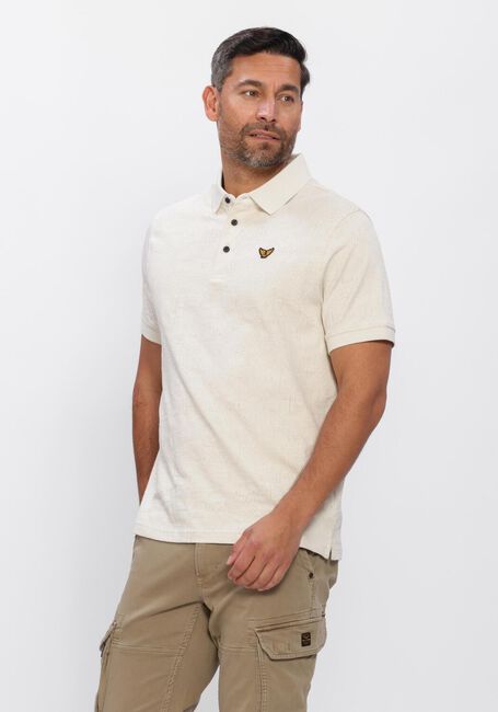 PME LEGEND Polo JACQUARD JERSEY en beige - large