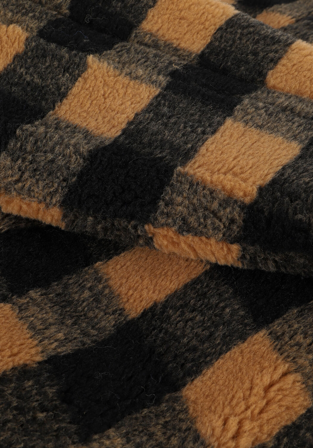 STAND STUDIO Manteau Teddy MARIA COAT en camel - large