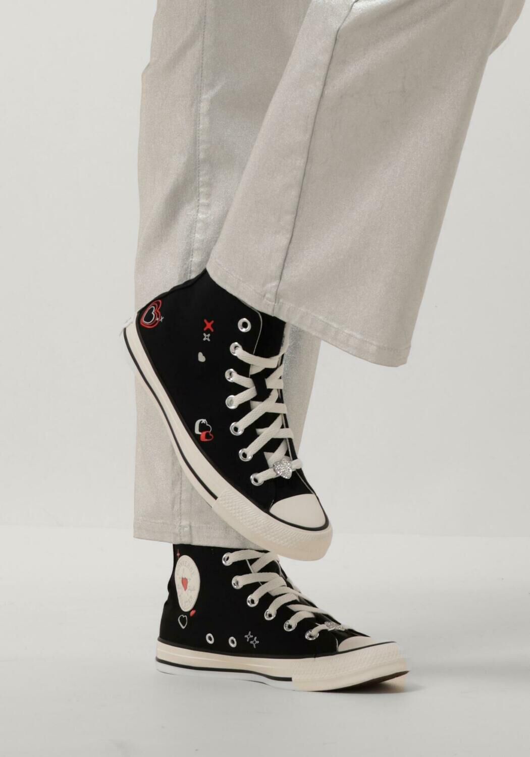 Zwarte CONVERSE Sneakers CHUCK TAYLOR ALL STAR HI DAMES Omoda