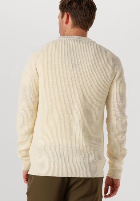 DSTREZZED Pull CREW RIBKNIT Blanc - large