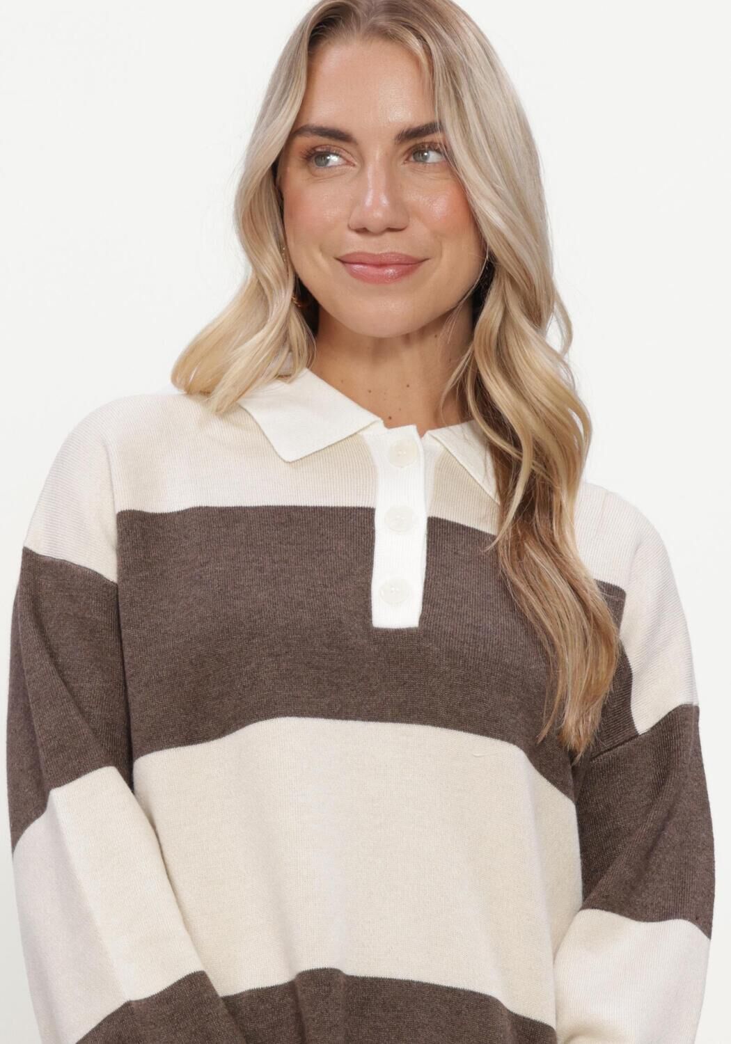 Ecru GRACE & MILA Trui PULLOVER - large