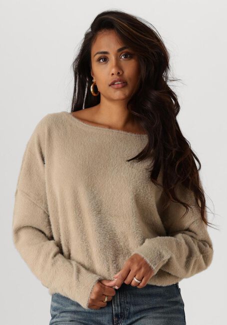 NUKUS Pull MATILDE PULLOVER SOFT en beige - large