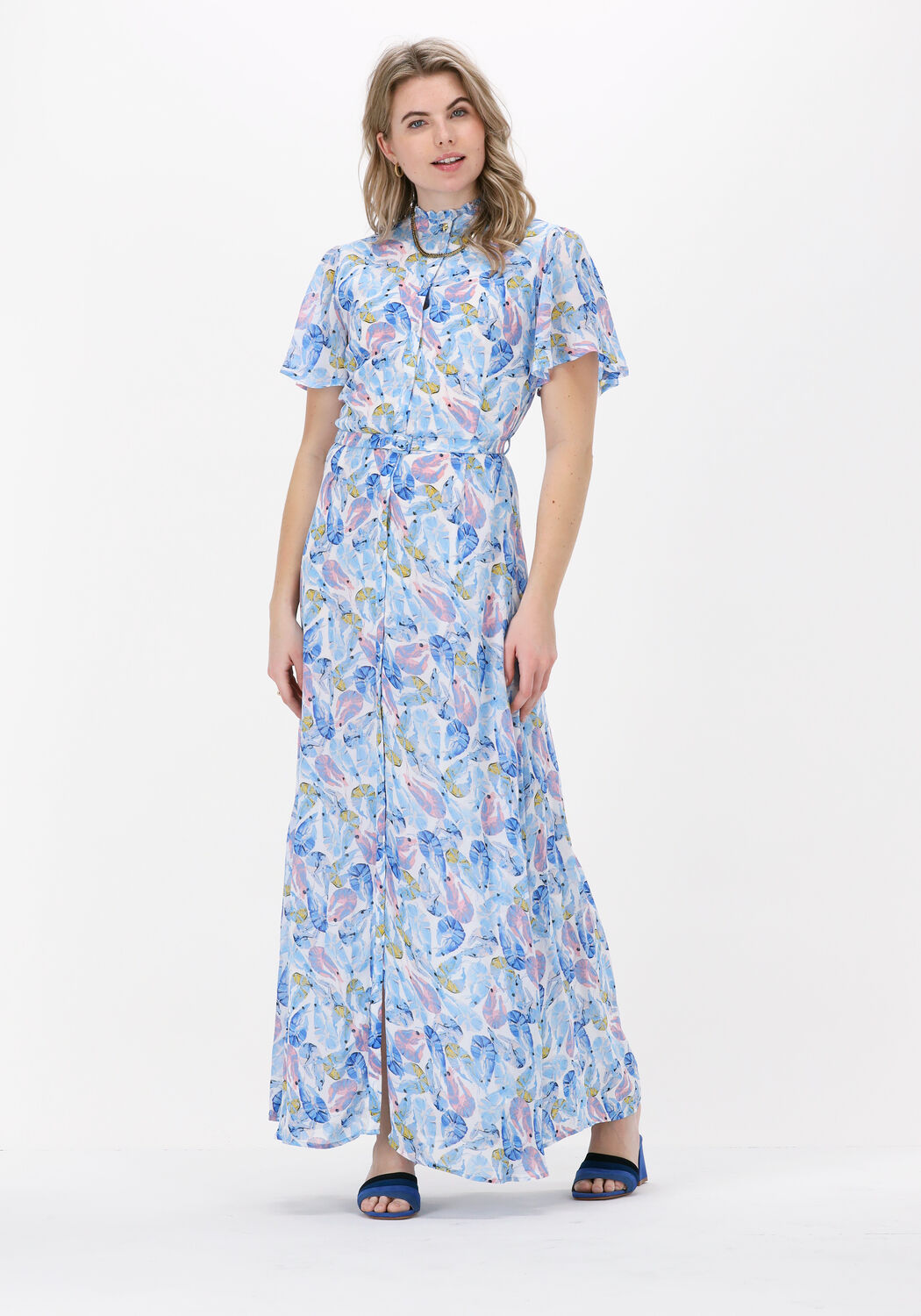 Fabienne chapot sales blauwe jurk