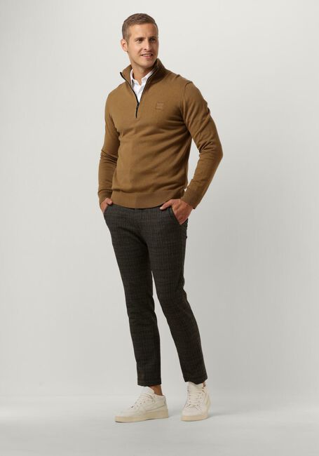 Bruine BOSS ORANGE Trui KANOBIX - large