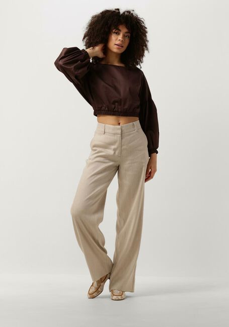 FIVEUNITS Pantalon large DENA en beige - large