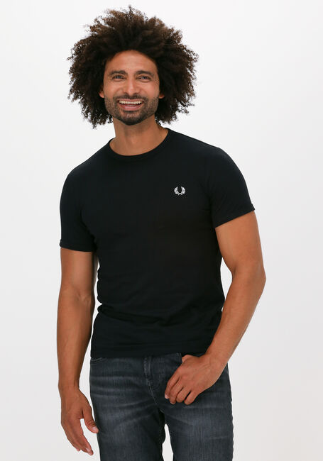 FRED PERRY T-shirt RINGER T-SHIRT en noir - large