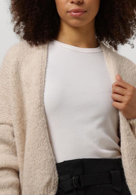 KNIT-TED Gilet BECKY Écru - large