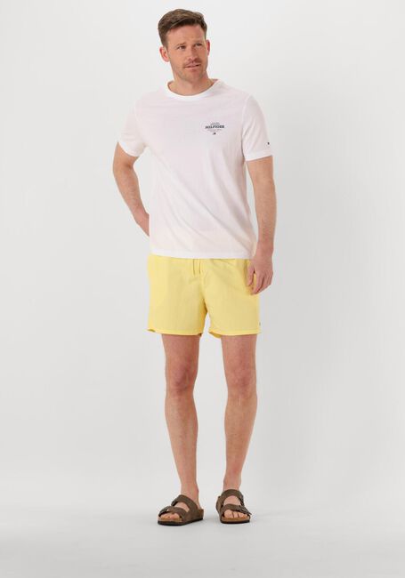 TOMMY HILFIGER Shorts de bain MEDIUM DRAWSTRING en jaune - large