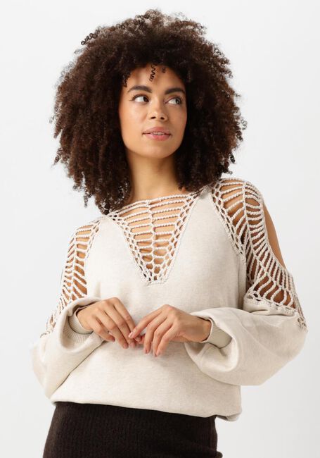 Ecru MES DEMOISELLES Sweater SHIHO - large